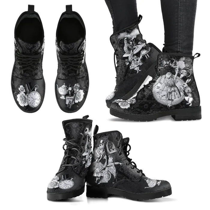 Womens Autumn/Winter - Alice In Wonderland Fashion Boots