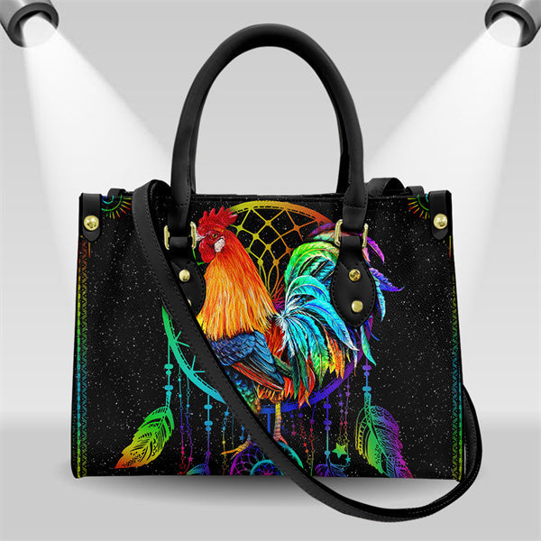 Womens Casual Crossbody Bags - Dreamcatcher Pattern