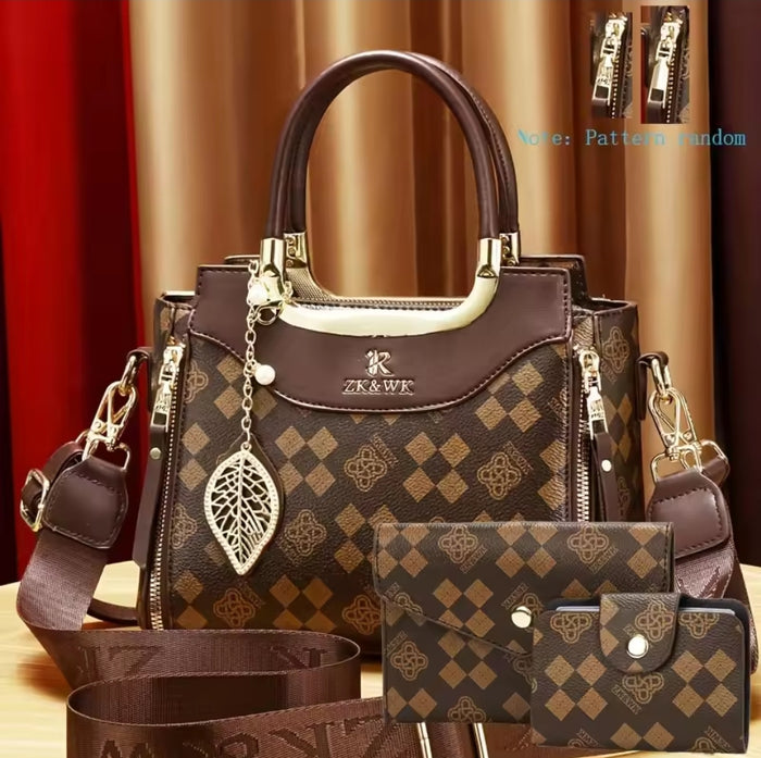 Womens Gorgeous 3-Piece Bag Set