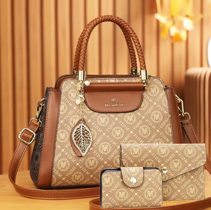 Womens Gorgeous 3-Piece Bag Set