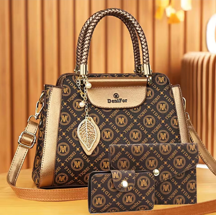 Womens Gorgeous 3-Piece Bag Set