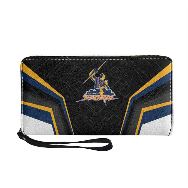 Womens NRL Fashion Zipper Purses With Handle