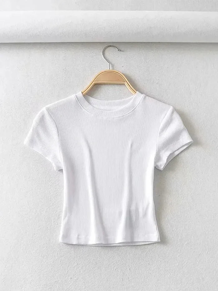 WHITE / L