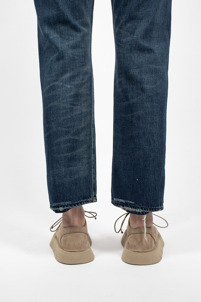 WP05/L Selvedge Narrow Jean Medium Wash