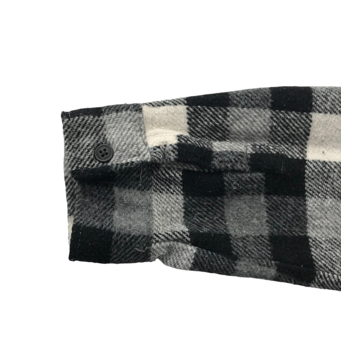 Zara 6-7 years black and white checked with front pockets shirt