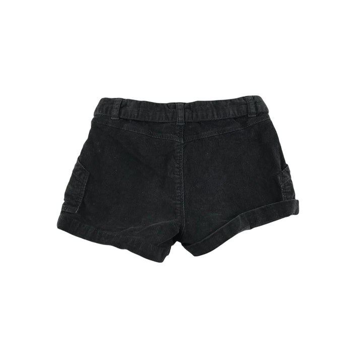 Zara 6-7 years black corduroy with belt shorts