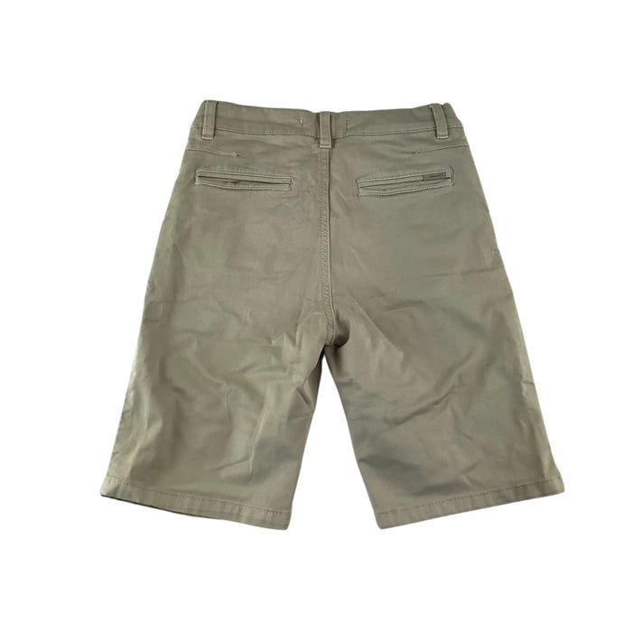 Zara 8-9 years beige plain chino style shorts
