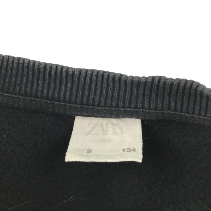 Zara 8-9 years grey frilled lace sweater