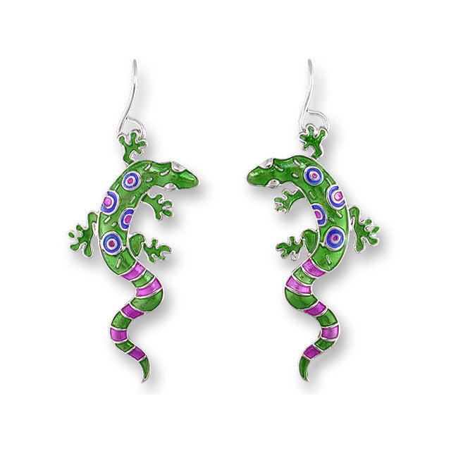 Zarlite by Zarah Co - Calypso Gecko Earrings 0103Z1