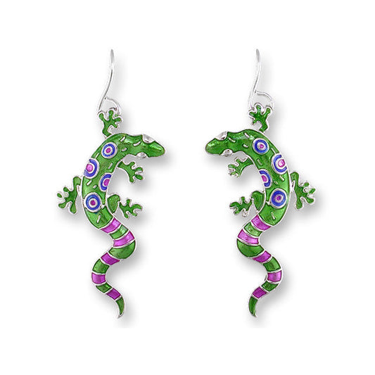 Zarlite by Zarah Co - Calypso Gecko Earrings 0103Z1