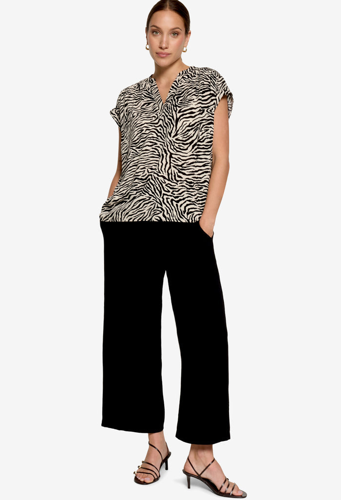 Zebra Print Top