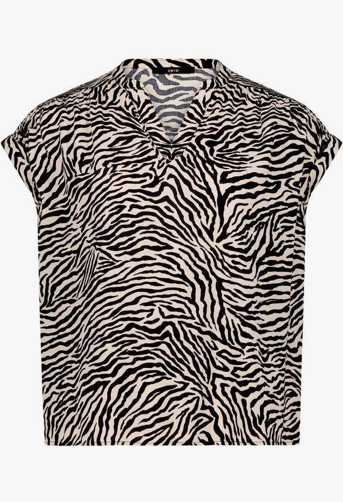 Zebra Print Top