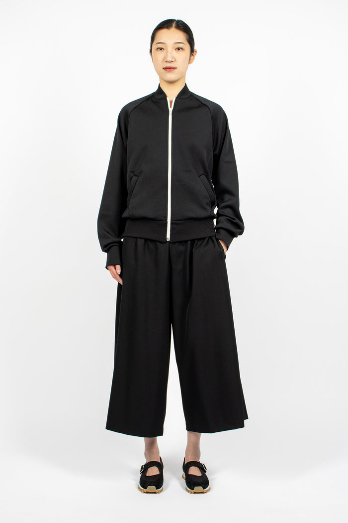 Zip-Up Jacket Black
