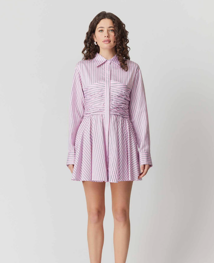 ZOIE MINI SHIRT DRESS