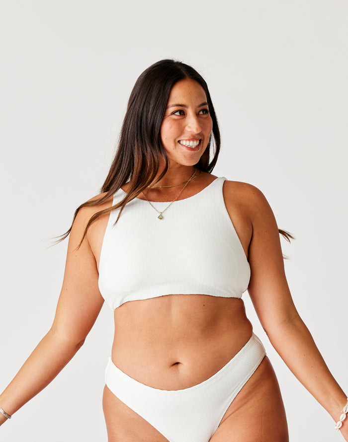 Zuri Top: Cloud Texture - FINAL SALE